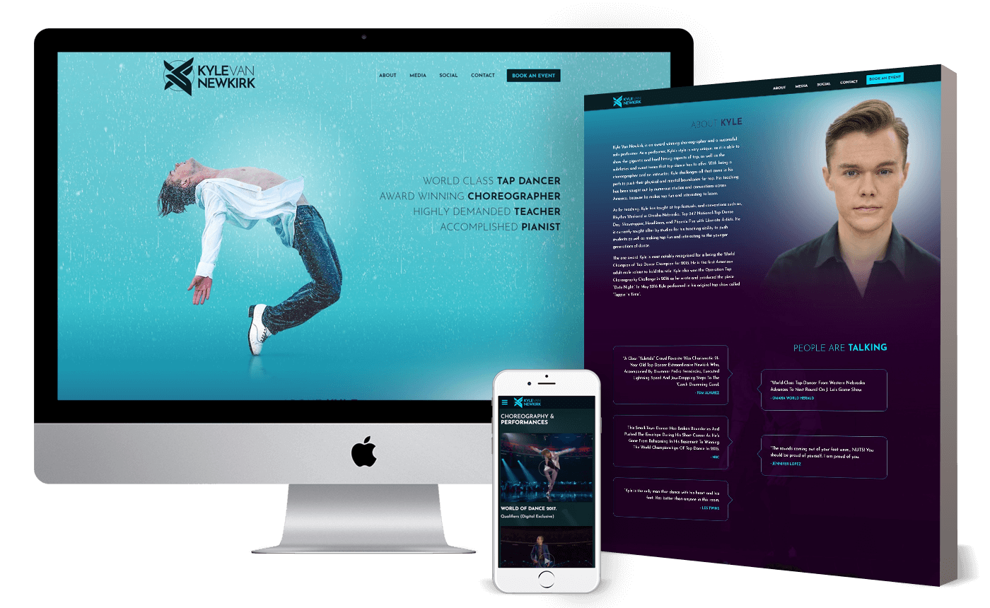 Kyle Van Newkirk Site Design and Development